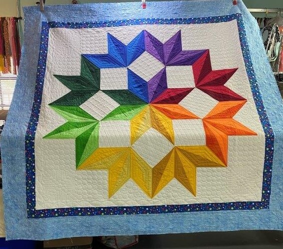 Pat’s Quilt is Simply Stunning! - Nancy's Notions