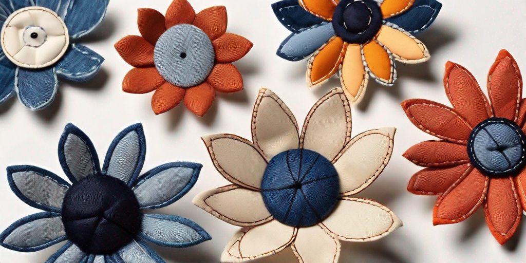 Fabric Flower Pins from Denim Scraps: A Fun and Funky Idea – Nancy's Notions