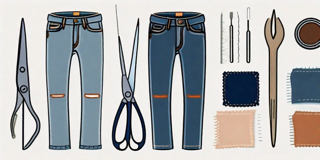 Choosing the Perfect Fabric for Your DIY Patched Jeans – Nancy's Notions
