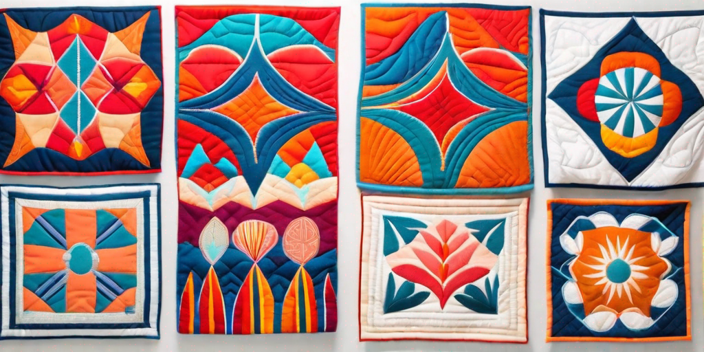 Mola Appliqué Mini Quilts Small Treasures with Big Impact Nancy's