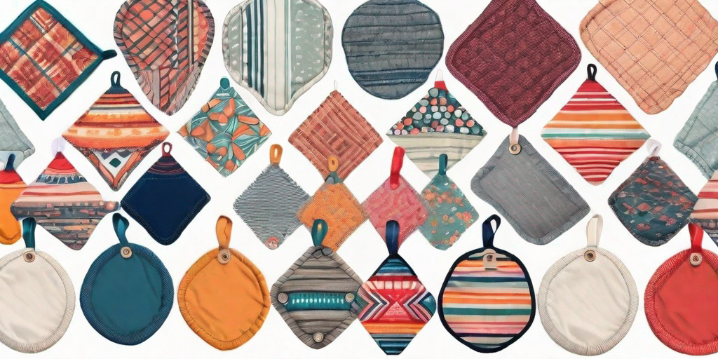 Fabric-Wrapped Flavors: Colorful and Unique Potholder Creations