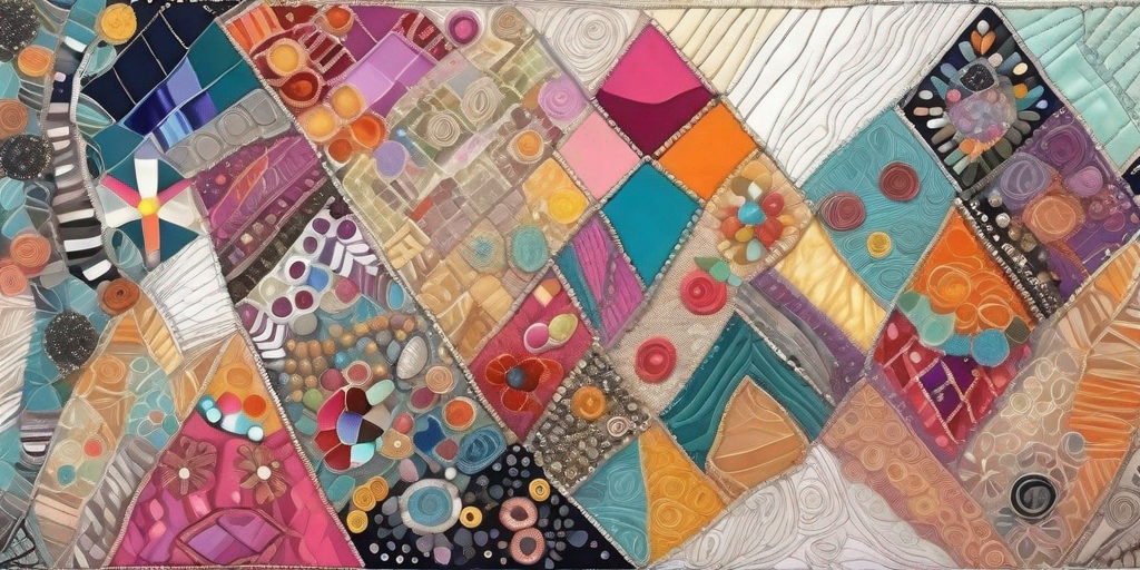 How to Add Vintage Embroidery Pieces to a Crazy Quilt Square 