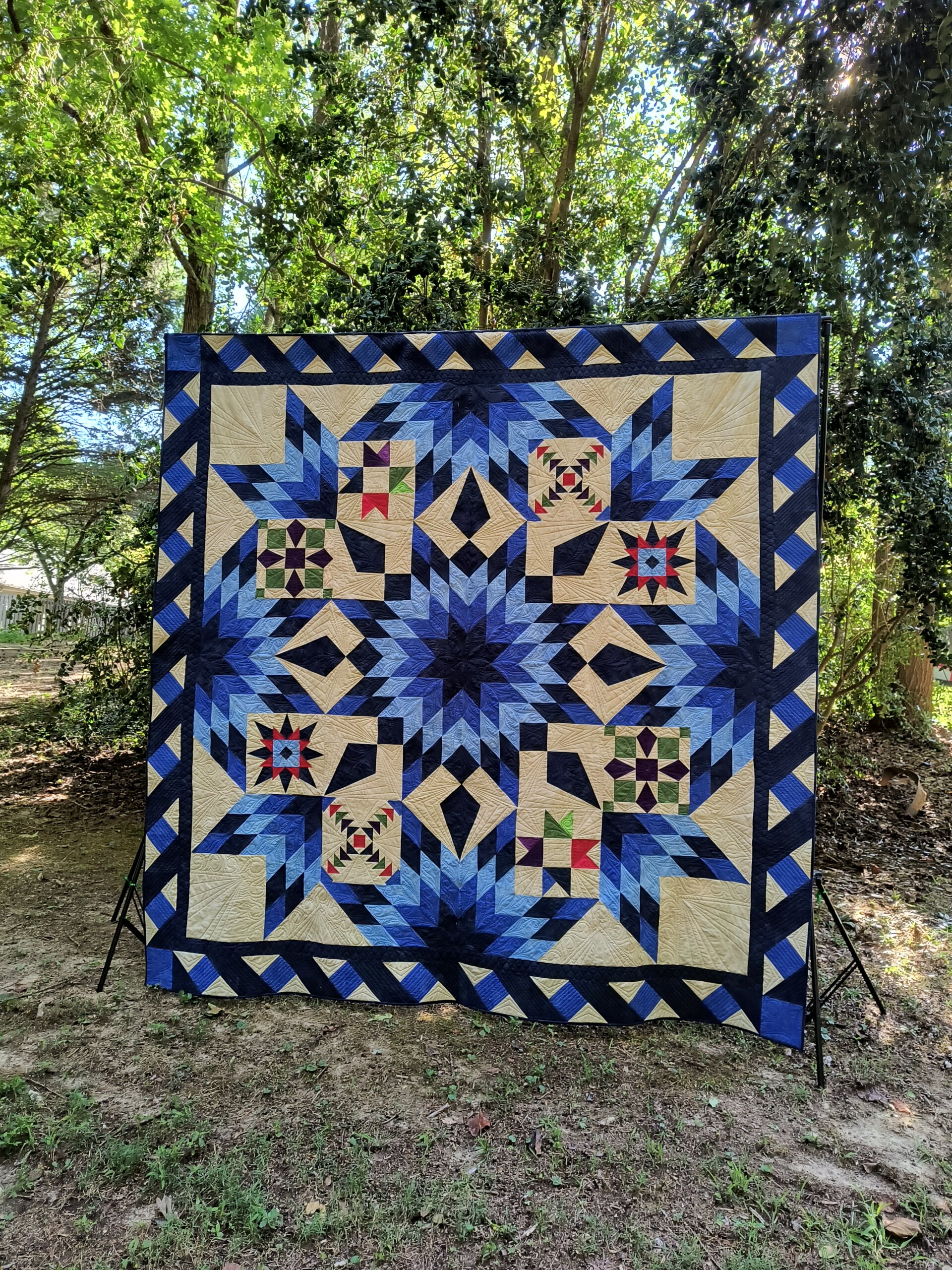 This Blazing Star Quilt Is Simply Stunning