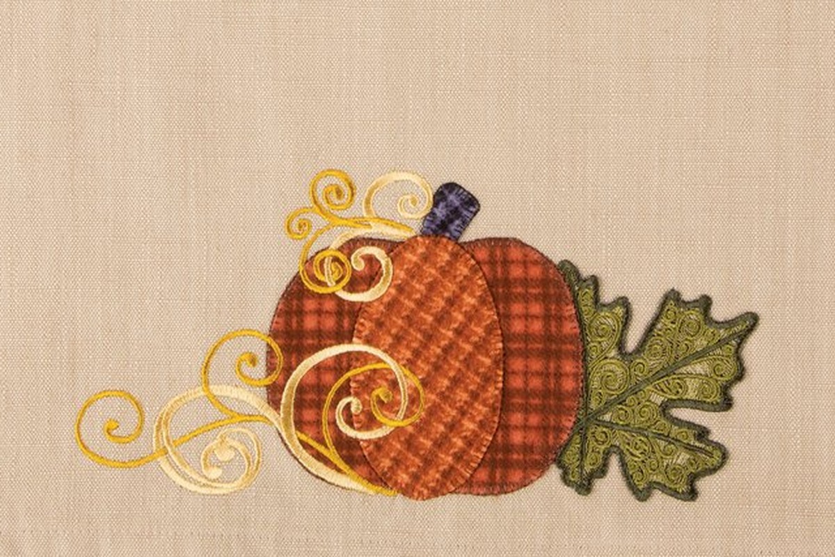 Free Pumpkin Applique Pattern: An Easy Fall Sewing Project